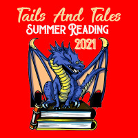 Tails And Tales Summer Reading 2021 Librarian Library Dragon Bomber Jacket | Artistshot