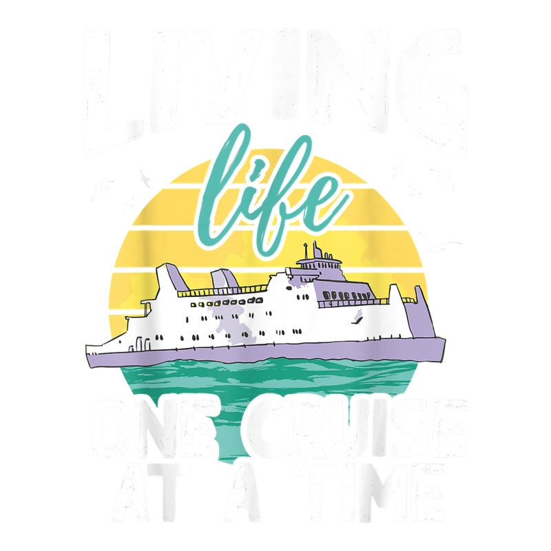 Living Life One Cruise At A Time   Cruise Ship T Shirt Bomber Jacket by klezgbnist | Artistshot