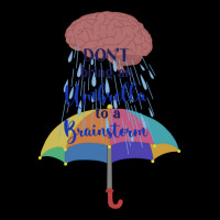 Dont Bring An Umbrella To A Brainstorm Classic Pom Pom Beanie | Artistshot