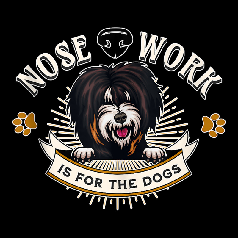 Tibetan Terrier Nose Work Is For The Dogs Nosework Dog Gift Tank Top Pom Pom Beanie by dornakgb | Artistshot