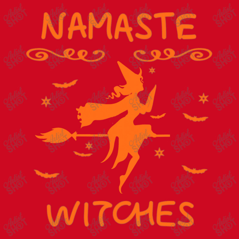 Namaste Witches Broom Gangsta Yoga Halloween Costume Women T Shirt Cop Pom Pom Beanie | Artistshot