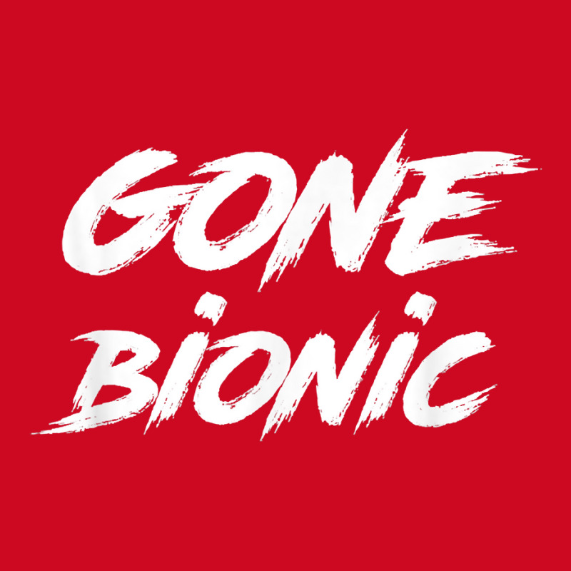 Gone Bionic   Surgery Replacement Hospital Gift T Shirt Pom Pom Beanie by survisgn | Artistshot