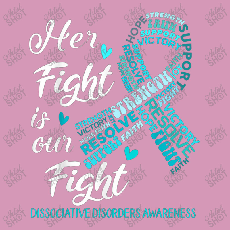 Dissociative Disorders Awareness Her Fight Is Our Fight Tie Dyed Bucket Hat | Artistshot