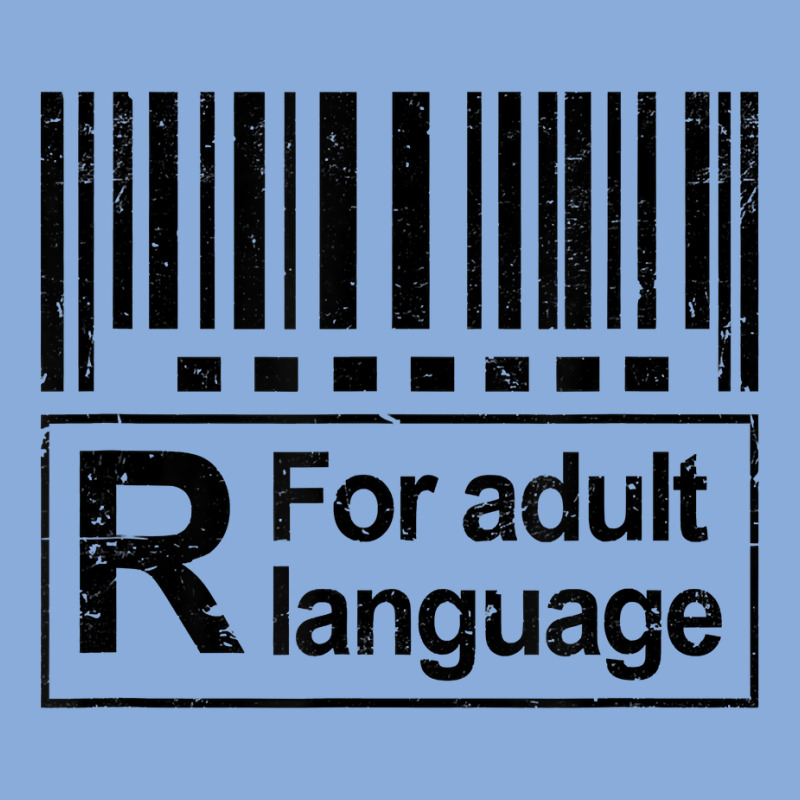 Barcode Sign R For Adult Language Warning Label Sign T Shirt Tie Dyed Bucket Hat by vazwttopperve | Artistshot