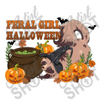 Feral Girl Halloween Crewneck Sweatshirt | Artistshot