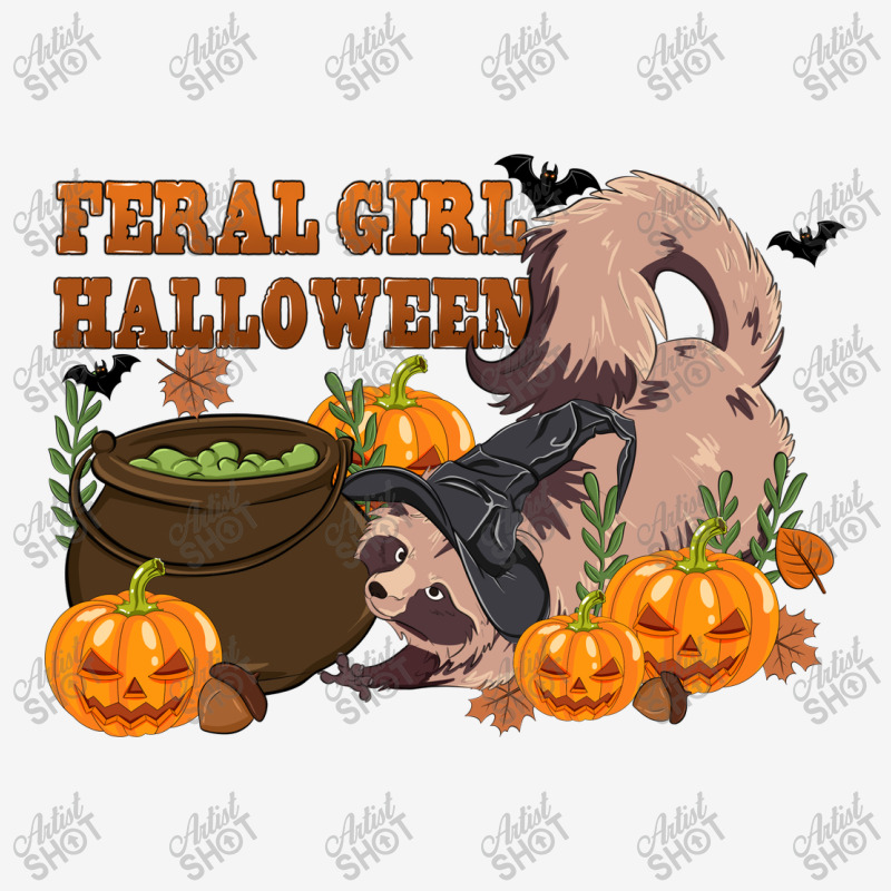 Feral Girl Halloween Classic T-shirt by Oma's Magic World | Artistshot