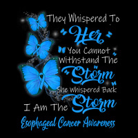 I Am The Storm Esophageal Cancer Awareness T Shirt Snapback Trucker Cap | Artistshot