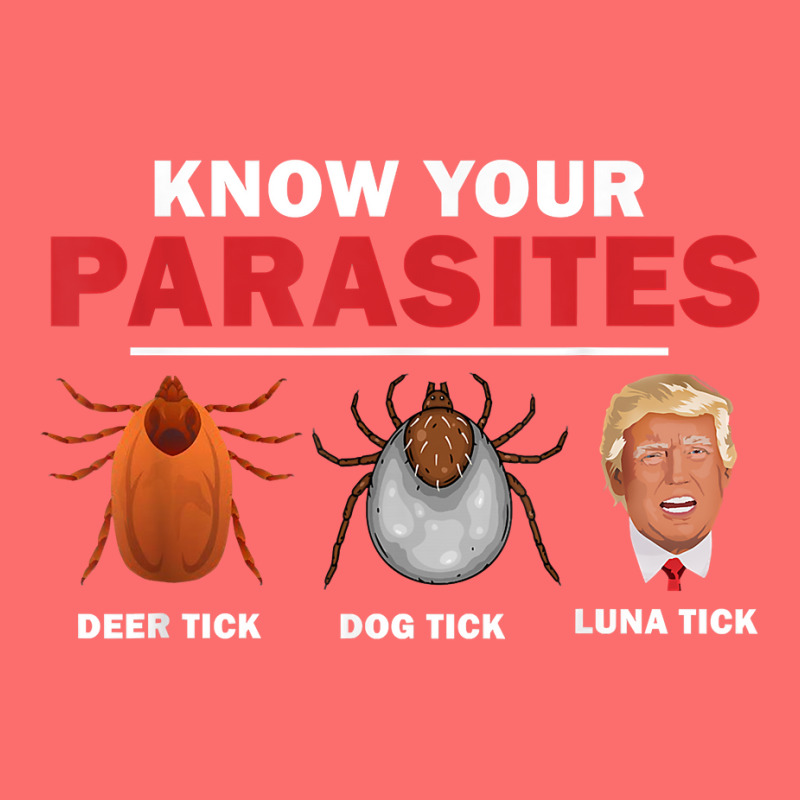 Retro Know Your Parasites Luna Tick Anti Trump 86 45 Gift T Shirt Snapback Trucker Cap by kalerttjay | Artistshot