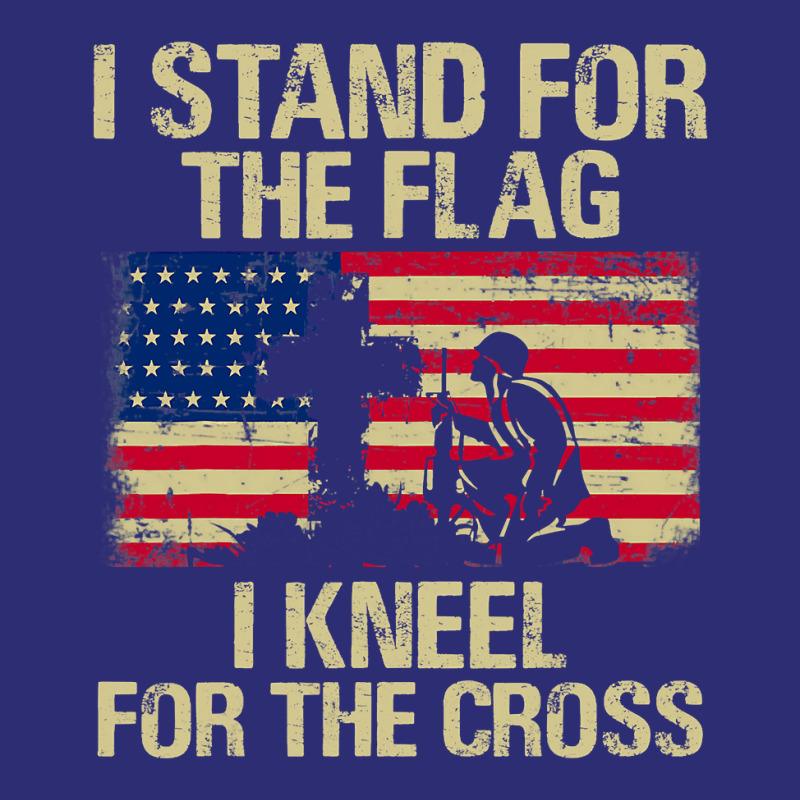 I Stand For The Flag I Kneel For The Cross Veteran Day Gift 19 Snapback Trucker Cap by pester | Artistshot