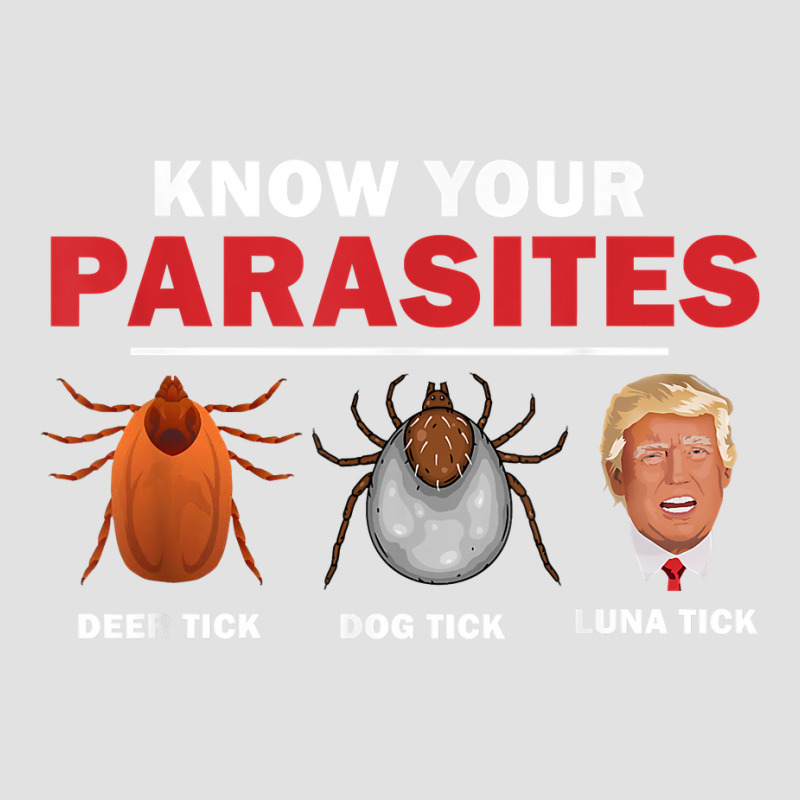 Retro Know Your Parasites Luna Tick Anti Trump 86 45 Gift T Shirt Foam Trucker Hat by kalerttjay | Artistshot