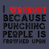 I Work Out Because Punching People Is Frowned Upon Tank Top Adjustable Baseball Cap | Artistshot