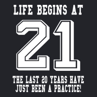 Life Begins At 21... 21st Birthday Lightweight Hoodie | Artistshot