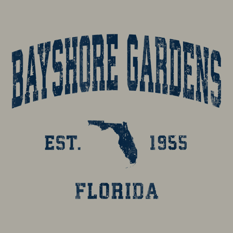 Bayshore Gardens Florida Fl Vintage Athletic Navy Sports Des T Shirt Dyed Cap by graftmshindeatw | Artistshot