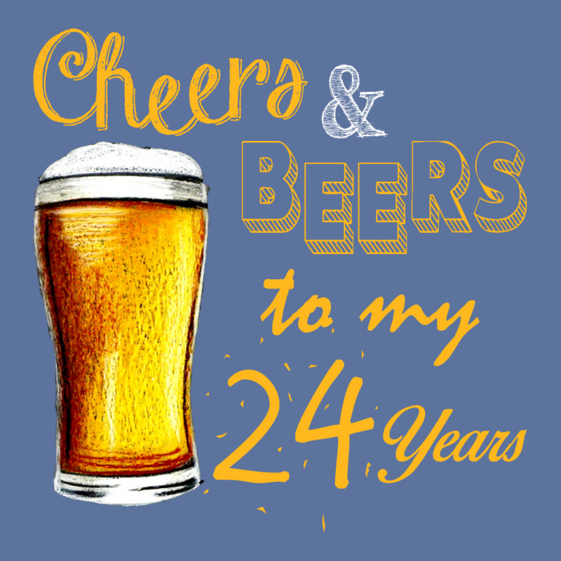 Cheers And Beers To  My 24 Years Lightweight Hoodie | Artistshot
