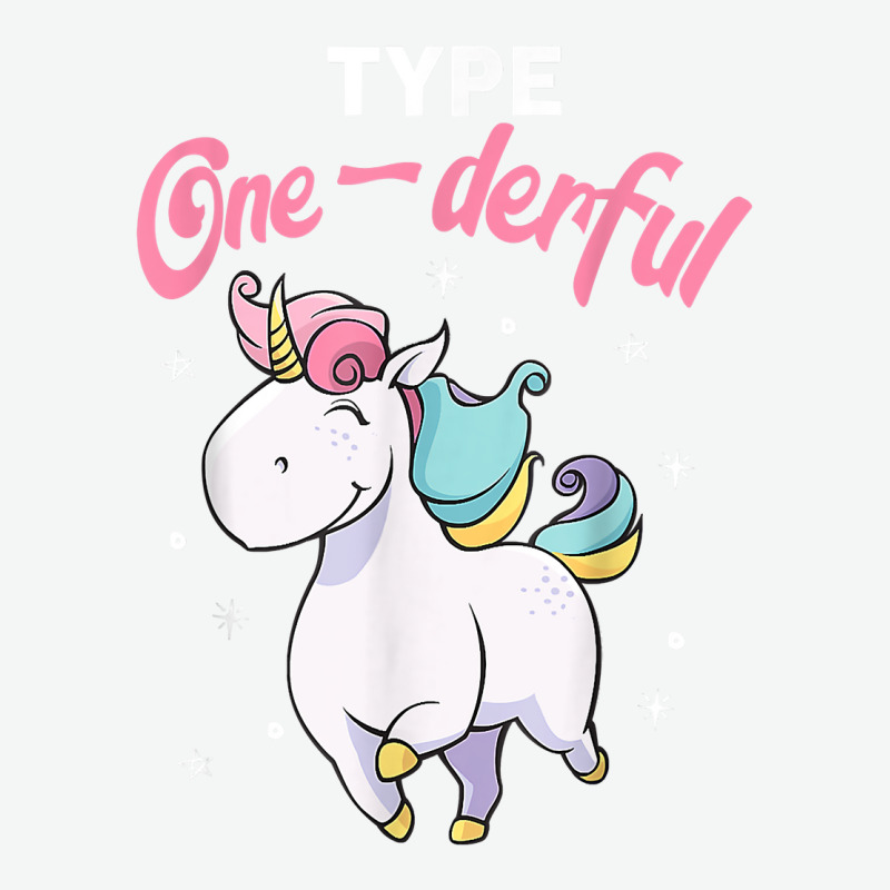 Type Onederful Shirt Type 1 Diabetes Awareness Unicorn T Shirt Urban Heavy T-shirt by cm-arts | Artistshot