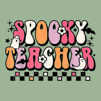 Funny Spooky Season Retro Spooky Teacher Halloween Costume T Shirt Urban Heavy T-shirt | Artistshot