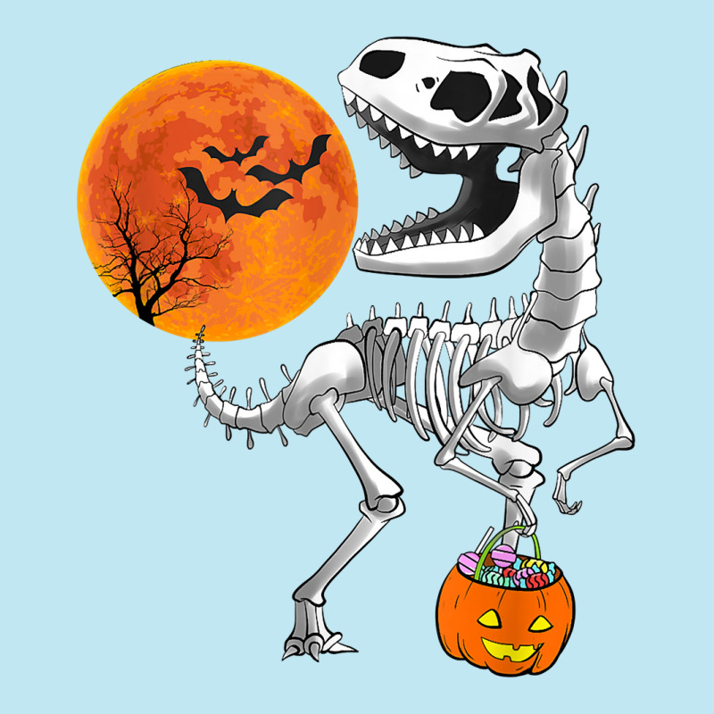 Halloween Dinosaur T Rex Skeleton Scary Boys Kids Teens T Shirt Urban Heavy T-shirt by naeqozhuhaso | Artistshot