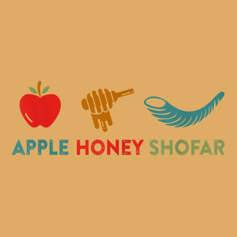 Apple Honey Shofar Rosh Hashanah Sweet Jewish New Year T Shirt Urban Heavy T-shirt | Artistshot