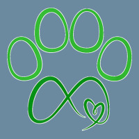 Forever Love Paw Print Heart Puppy Dog Pet T Urban Heavy T-shirt | Artistshot