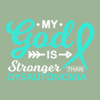 My God Is Stronger Than Dysautonomia Awareness Warrior Urban Heavy T-shirt | Artistshot