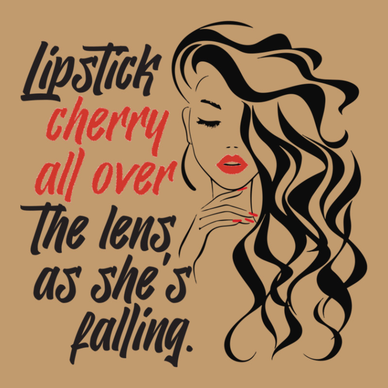 Lipstick Cherry All Over The Lens .png Urban Heavy T-shirt | Artistshot