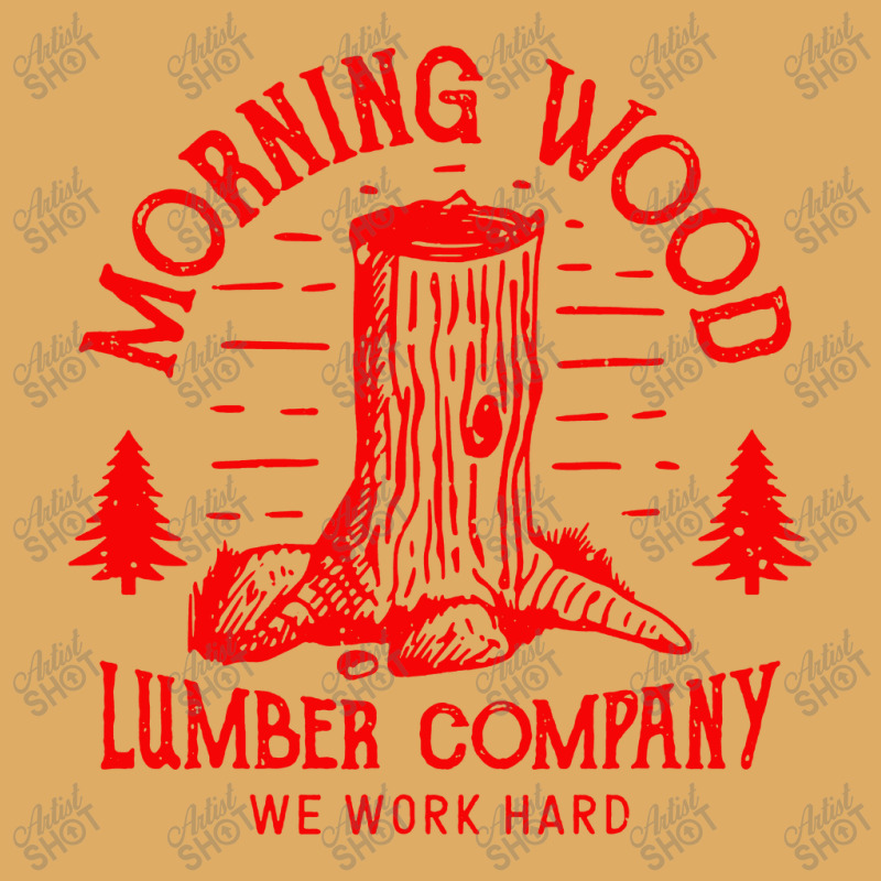 Morning Wood Company Urban Pullover Hoodie by GassPoll | Artistshot