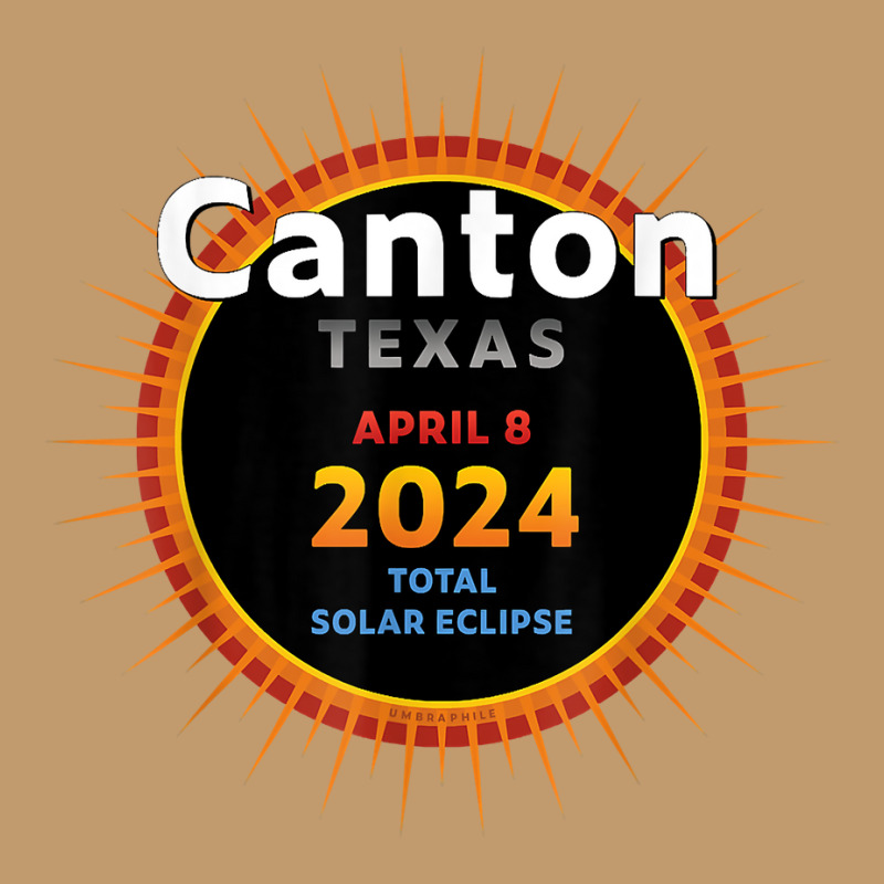 Canton Texas Tx Total Solar Eclipse 2024  2  T Shirt Urban Pullover Hoodie | Artistshot