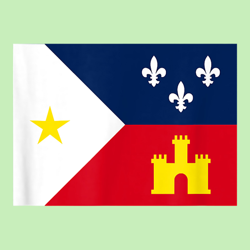 Acadiana Louisiana Flag T Shirt Urban Pullover Hoodie | Artistshot