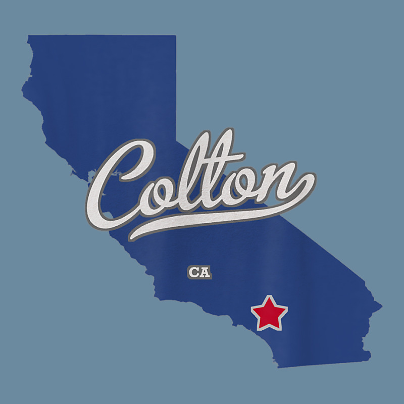 Colton California Ca Map T Shirt Urban Pullover Hoodie | Artistshot