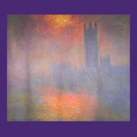 Monet's London Houses Of Parliament The Sun Shining Fog T Shirt Beanie | Artistshot