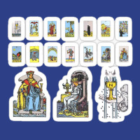 Tarot Card Sticker Set Major Arcana The Hermit Eleven Piece Pack 45474 Beanie | Artistshot