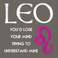 Leo Lion   Lose Your Mind Trying Understand Me T Shirt T Shirt Sun Shade Cap | Artistshot