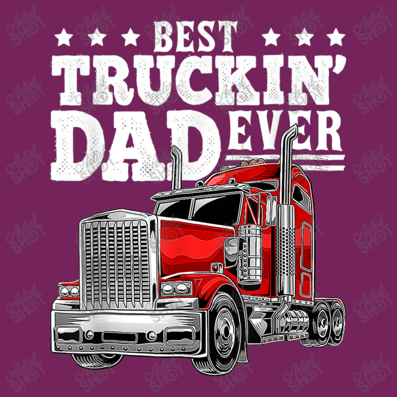 Trucker Best Truckin Dad Ever Big Rig Trucker Father's Day 207 Tie Dyed Bucket Hat by urethrapricey | Artistshot