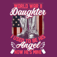 World War Ii Daughter I Used To Be His Angel Now He's Mine T Shirt Tie Dyed Bucket Hat | Artistshot