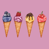 Assorted Ice Cream Cones T  Shirt Assorted Ice Cream Cones Set   Blueb Tie Dyed Bucket Hat | Artistshot