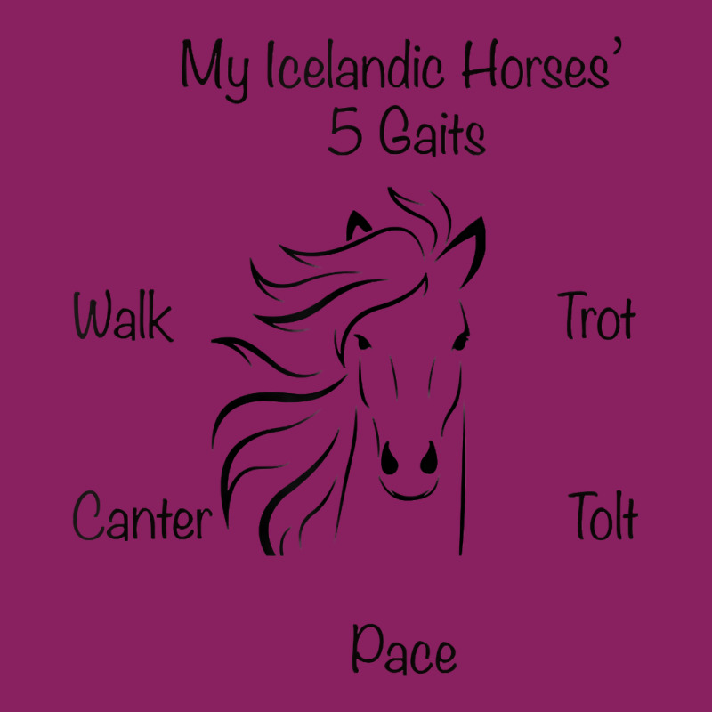 Icelandic Horses 5 Gaits T Shirt Tie Dyed Bucket Hat by michealamifflin | Artistshot