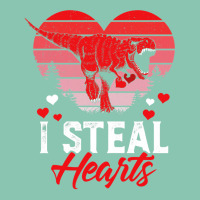 I Steal Hearts Tshirt Valentines Day Dinosaur Boys Kid (19) Snapback Trucker Cap | Artistshot