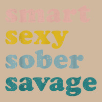 Retro Vintage Smart Sexy Sober Savage Recovery Adjustable Baseball Cap | Artistshot