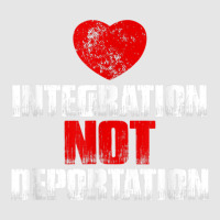 Integration Not Deportation T Shirt   Immigration Activist Adjustable Baseball Cap | Artistshot