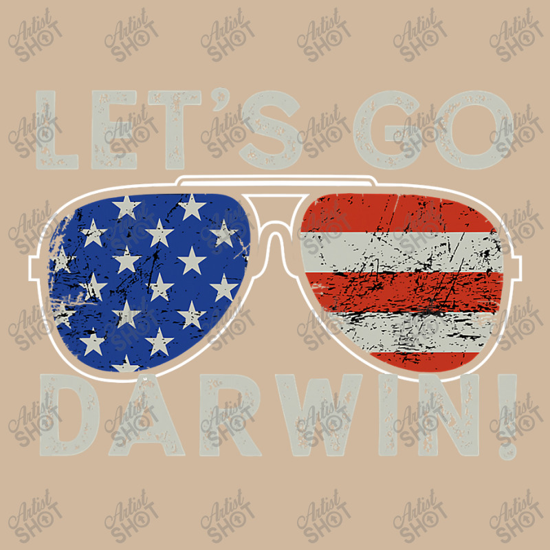 Aviator Sunglasses American Flag Let’s Go Darwin Adjustable Baseball Cap by new121 | Artistshot