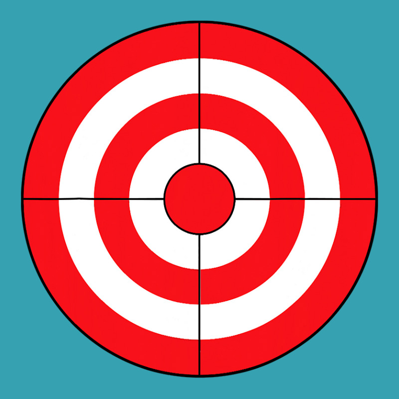 Bulls Eye Target Lazy Diy Halloween Costume Darts Shooting T Shirt Dyed Cap | Artistshot