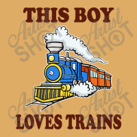 This Boy Loves Trains Gift Train Wagon Lover Urban Heavy T-shirt | Artistshot