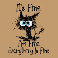 It's Fine I'm Fine Everything Is Fine Funny Cat Urban Heavy T-shirt | Artistshot