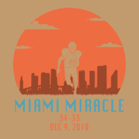 Miami Miracle Funny Football Dolphins Urban Heavy T-shirt | Artistshot