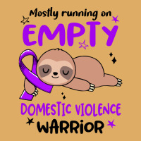 Domestic Violence Awareness T  Shirt Mostly Running On Empty Domestic Urban Heavy T-shirt | Artistshot