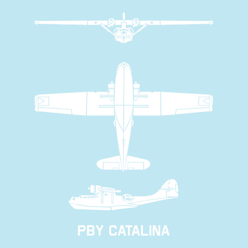 Pby Catalina American Ww2 Maritime Patrol Bomber Seaplane Silhouettes Urban Heavy T-shirt by Kanmosrin52 | Artistshot