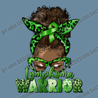 Lymphoma Warrior Afro Messy Bun Urban Heavy T-shirt | Artistshot