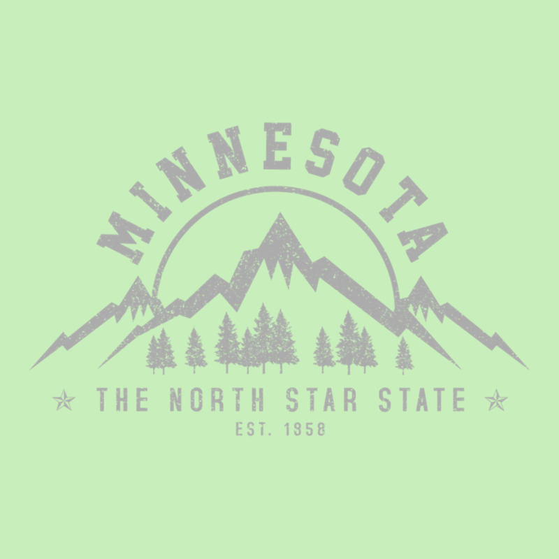 Minnesota North Star State Est. 1858 Vintage Mountains Gift Pullover H Urban Pullover Hoodie | Artistshot