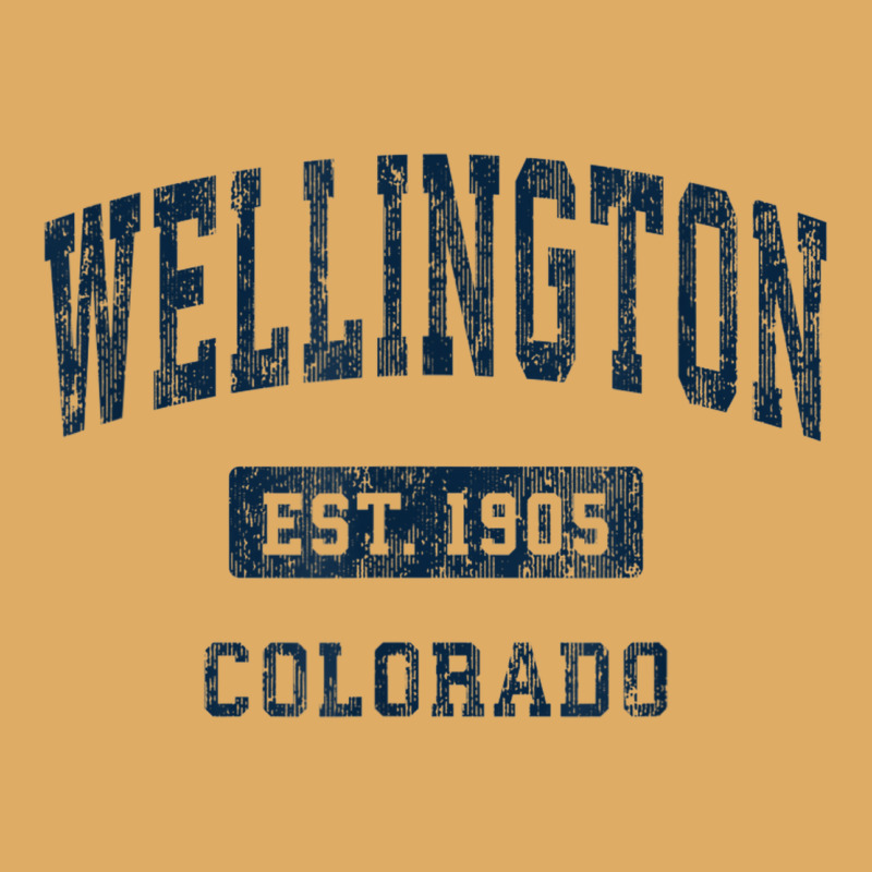 Wellington Colorado Co Vintage Athletic Sports Design Urban Pullover Hoodie | Artistshot