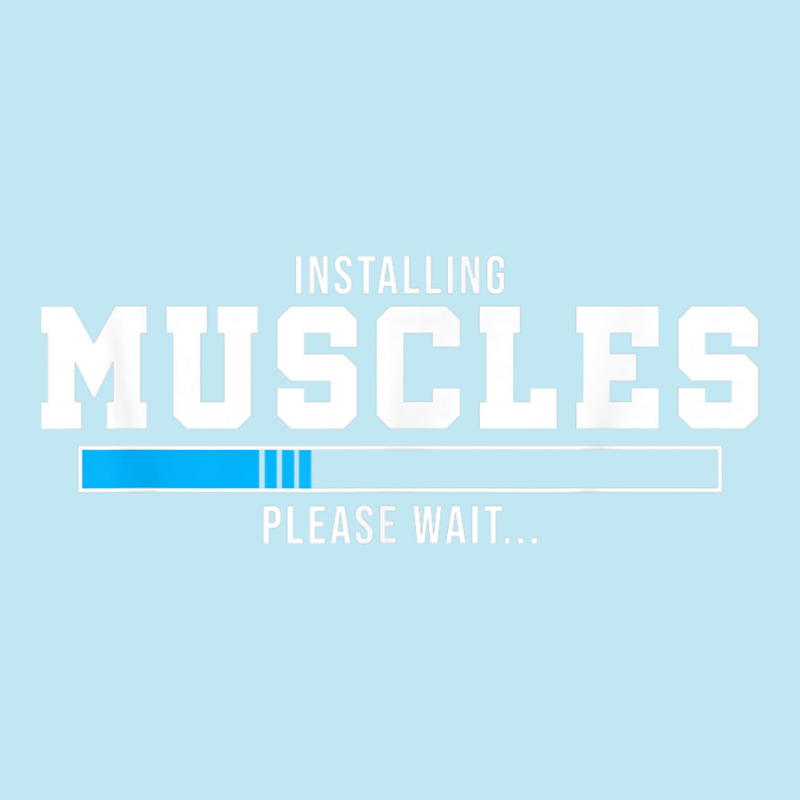 Installing Muscles Please Wait Gym Workout Men Women T Shirt Urban Pullover Hoodie by cm-arts | Artistshot